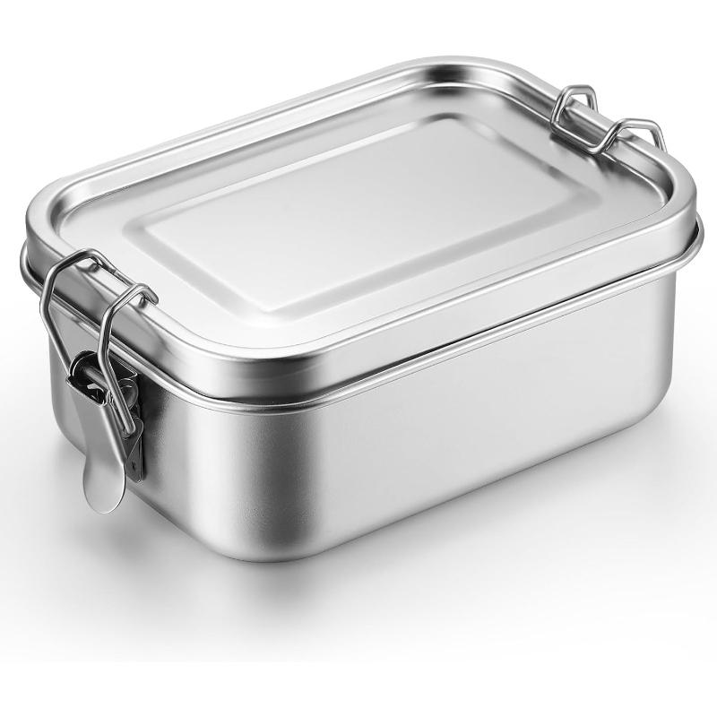 Meal Prep Lunch Boxes - حاويات تخزين طعام من الفولاذ المقاوم