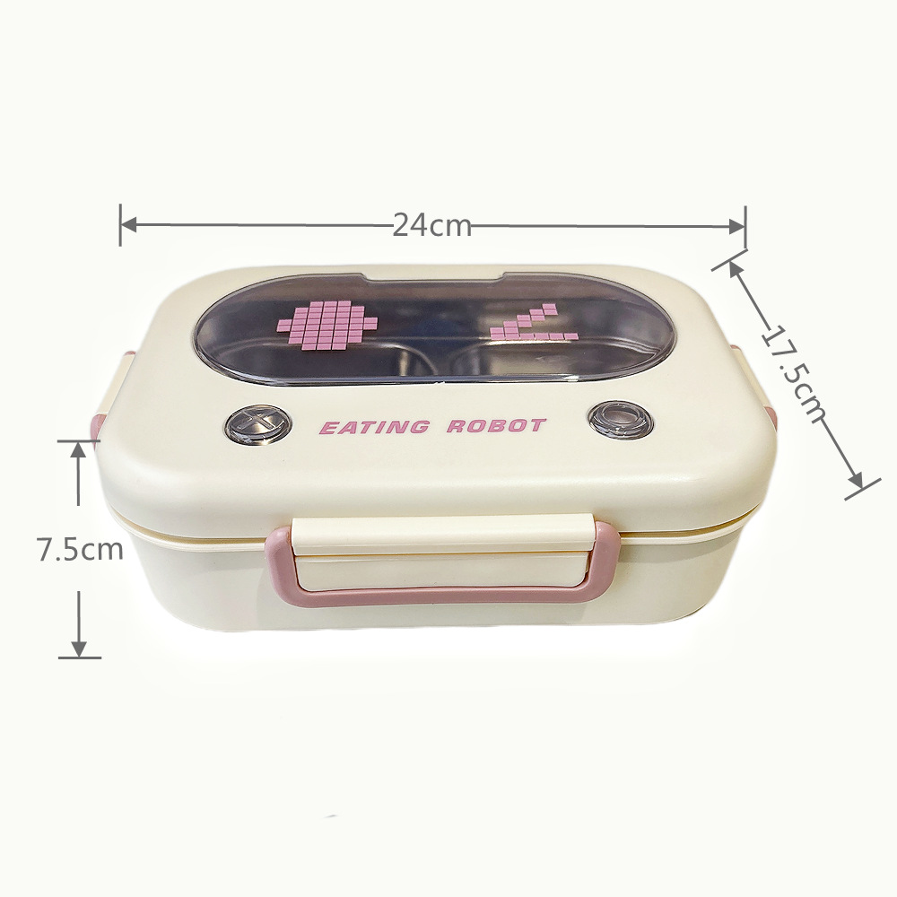 Meal Prep Lunch Boxes - صندوق طعام حراري من الفولاذ المقاوم