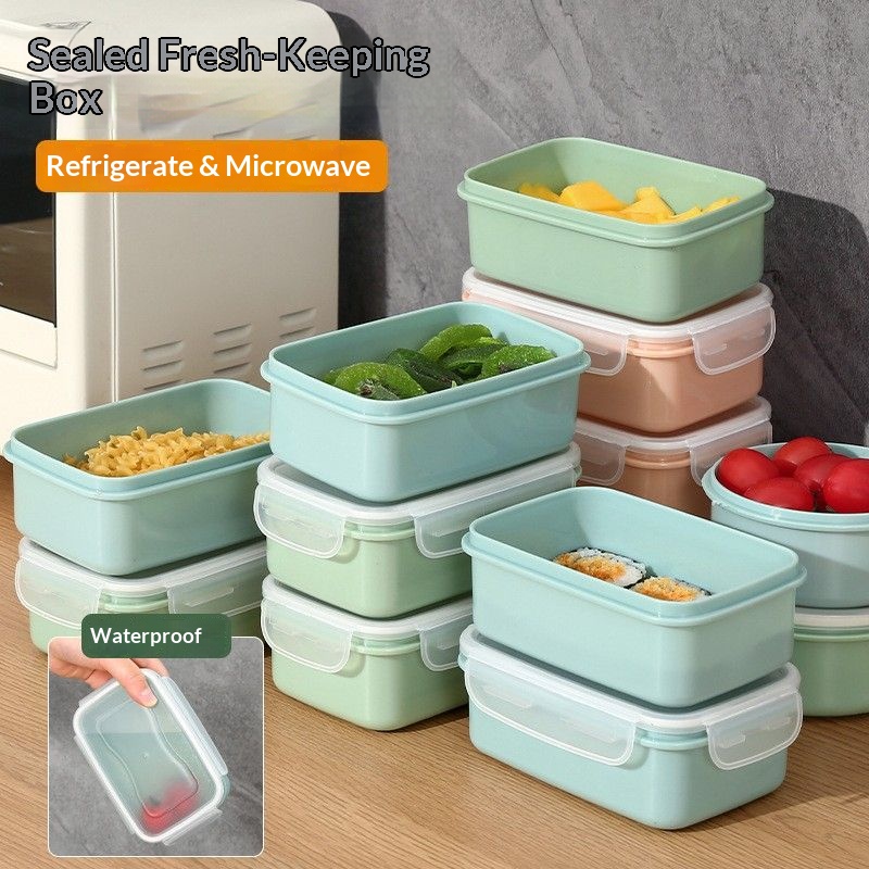 Meal Prep Lunch Boxes - حاويات تخزين طعام محكمة الإغلاق خالية