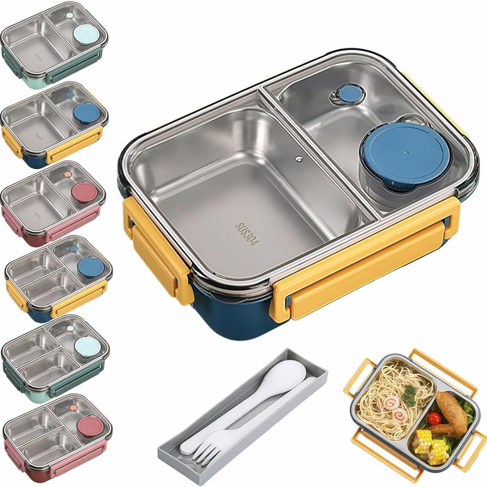 Meal Prep Lunch Boxes - 850 مللي صناديق الغداء المحمولة للأطفال