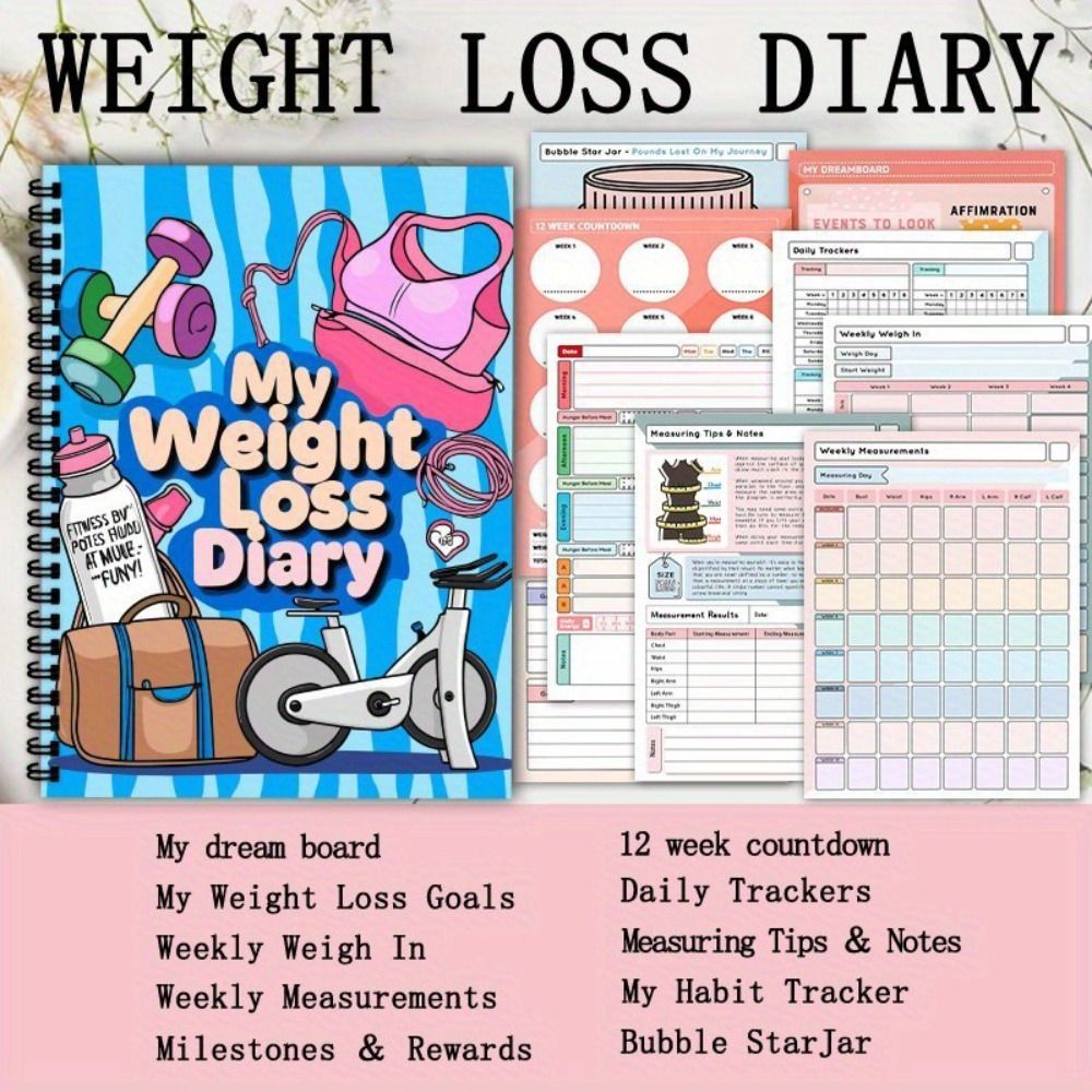 جهاز تعقب اللياقة البدنية كتاب - مراجعة Meal Plan Notepad وسعره