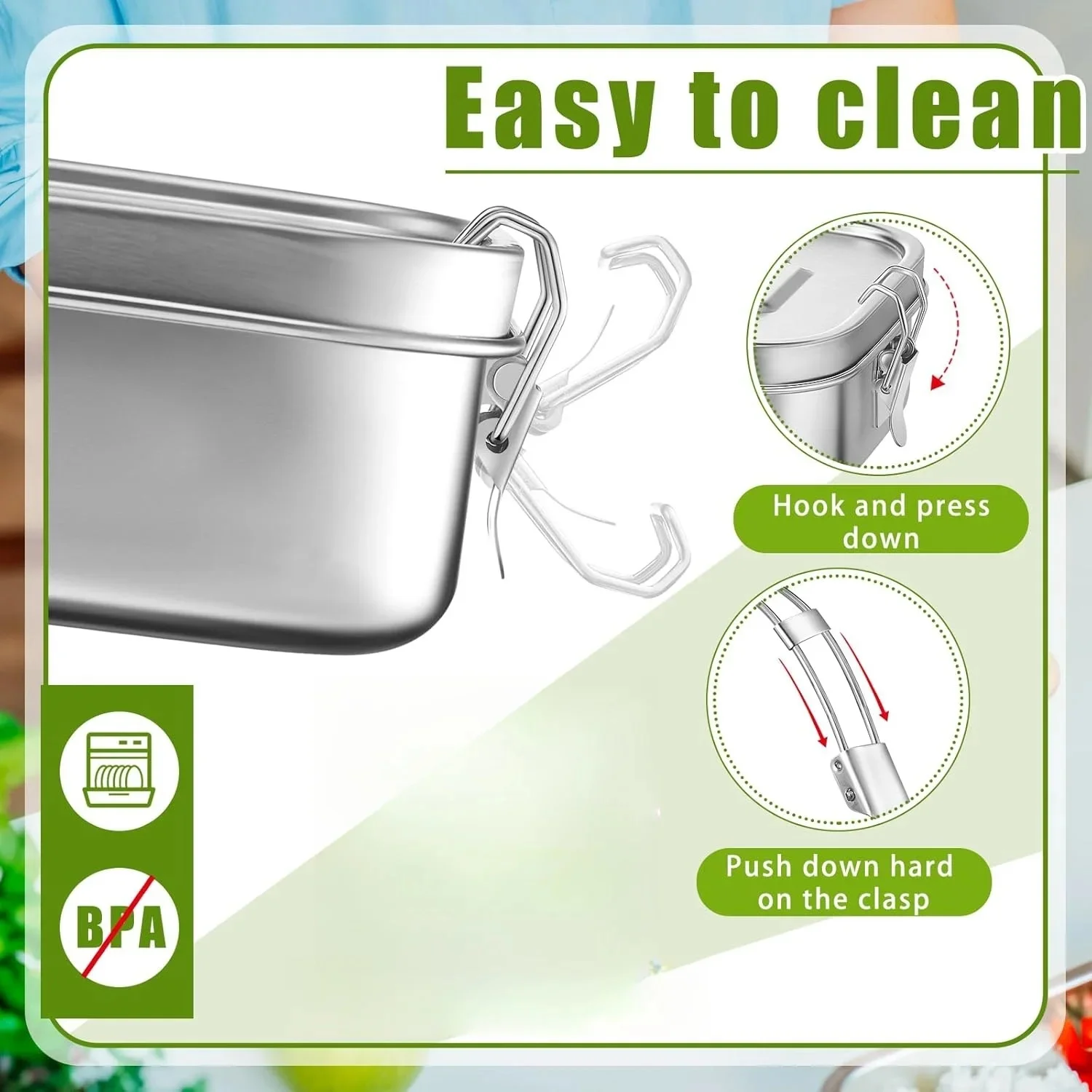 صندوق غداء من الفولاذ المقاوم  - مراجعة Meal Prep Lunch Boxes وسعره