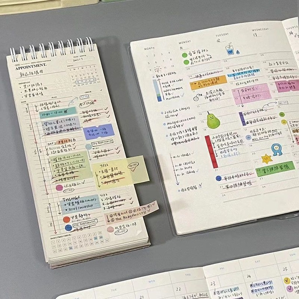 مخطط تقويم مكتبي حلزوني على ال - مراجعة Meal Plan Notepad وسعره