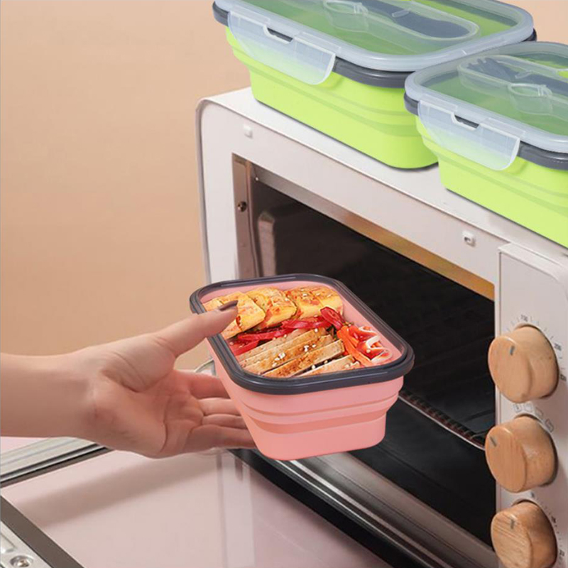 صحي المحمولة لطي الغذاء مربع ا - مراجعة Meal Prep Lunch Boxes وسعره