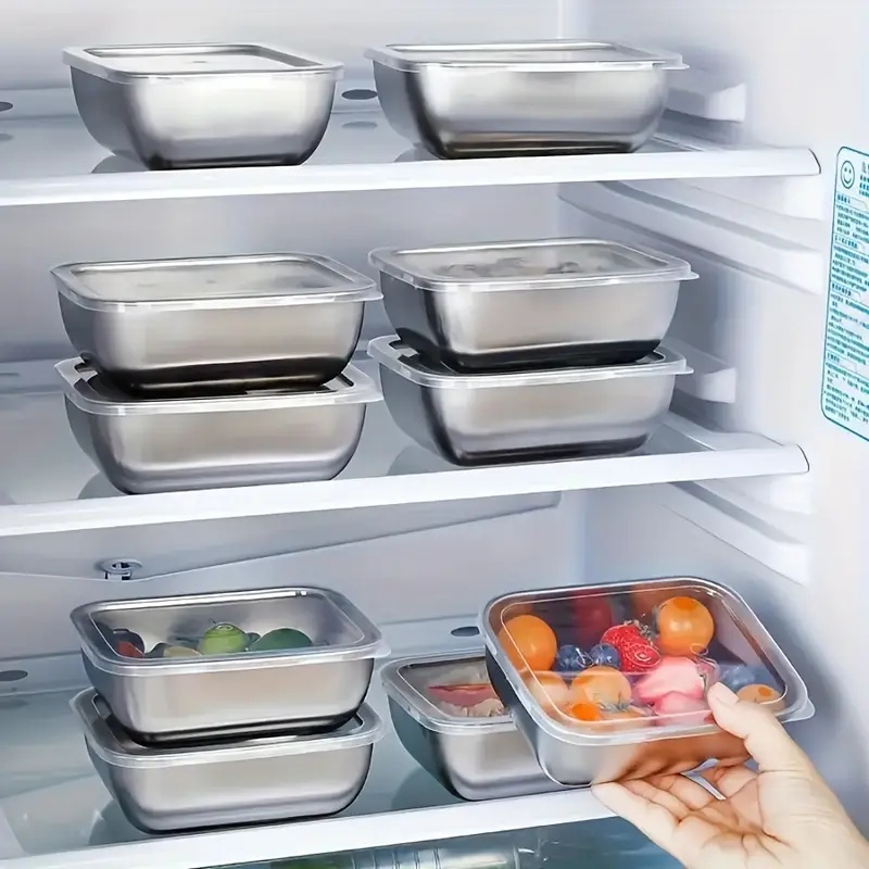 مجموعة من 5 حاويات تخزين طعام  - مراجعة Meal Prep Lunch Boxes وسعره