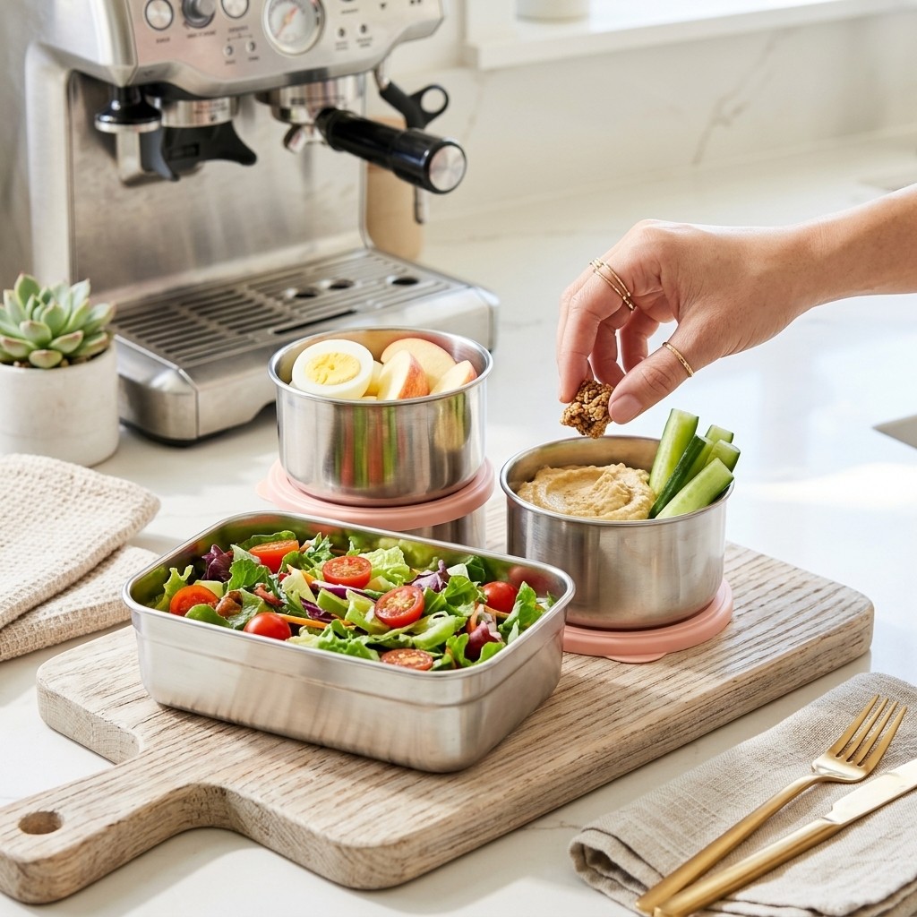 صندوق غداء آمن للميكروويف من ا - مراجعة Meal Preparation وسعره