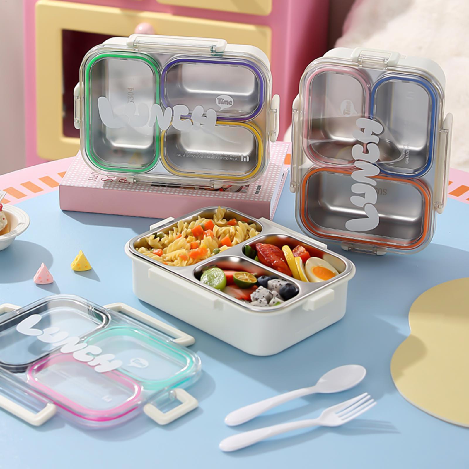 صندوق غداء من الفولاذ المقاوم  - مراجعة Meal Prep Lunch Boxes وسعره