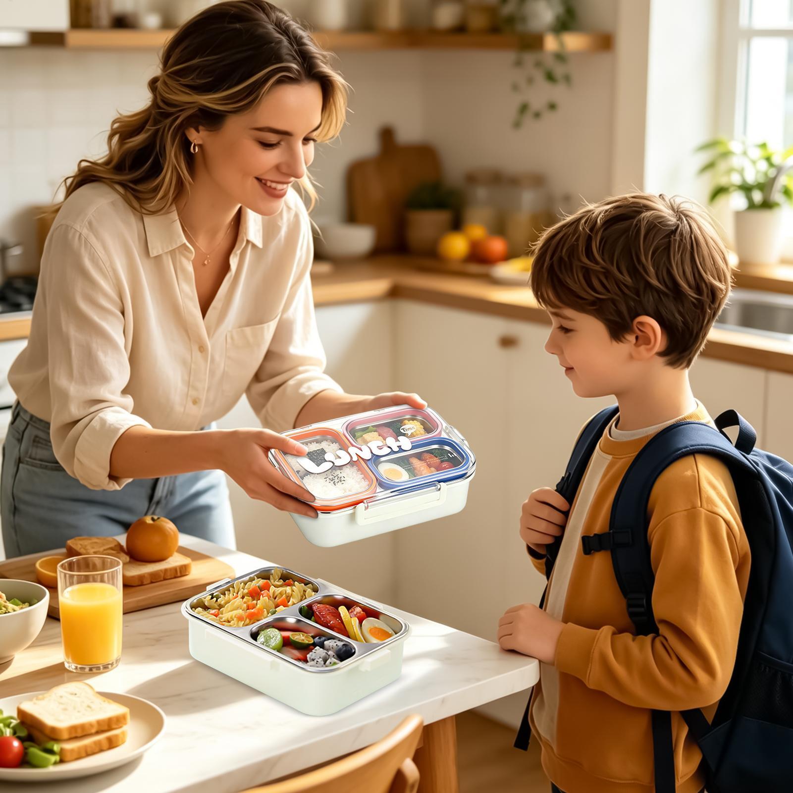 صندوق غداء من الفولاذ المقاوم  - مراجعة Meal Prep Lunch Boxes وسعره