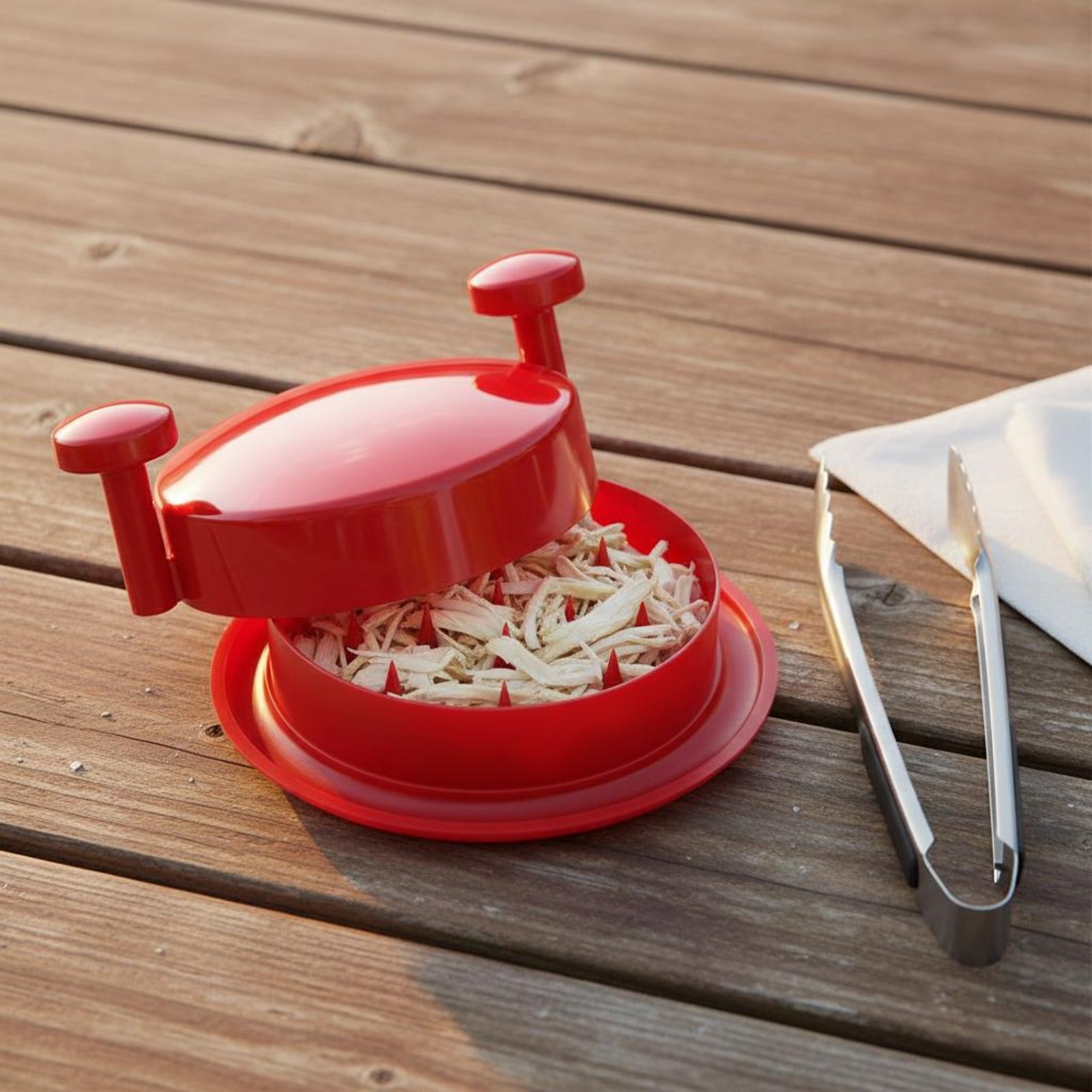 أداة تمزيق صدور الدجاج عالية ا - مراجعة Meal Prep High Protein وسعره
