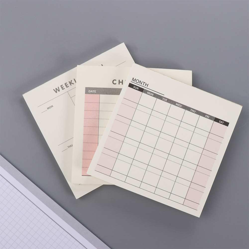 60 ورقة من اللوازم المدرسية ال - مراجعة Meal Plan Notepad وسعره