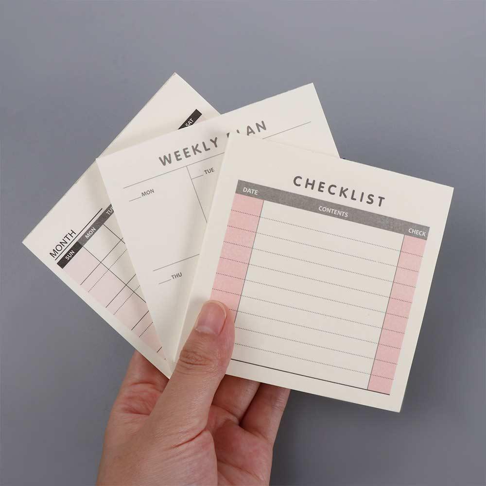 60 ورقة من اللوازم المدرسية ال - مراجعة Meal Plan Notepad وسعره