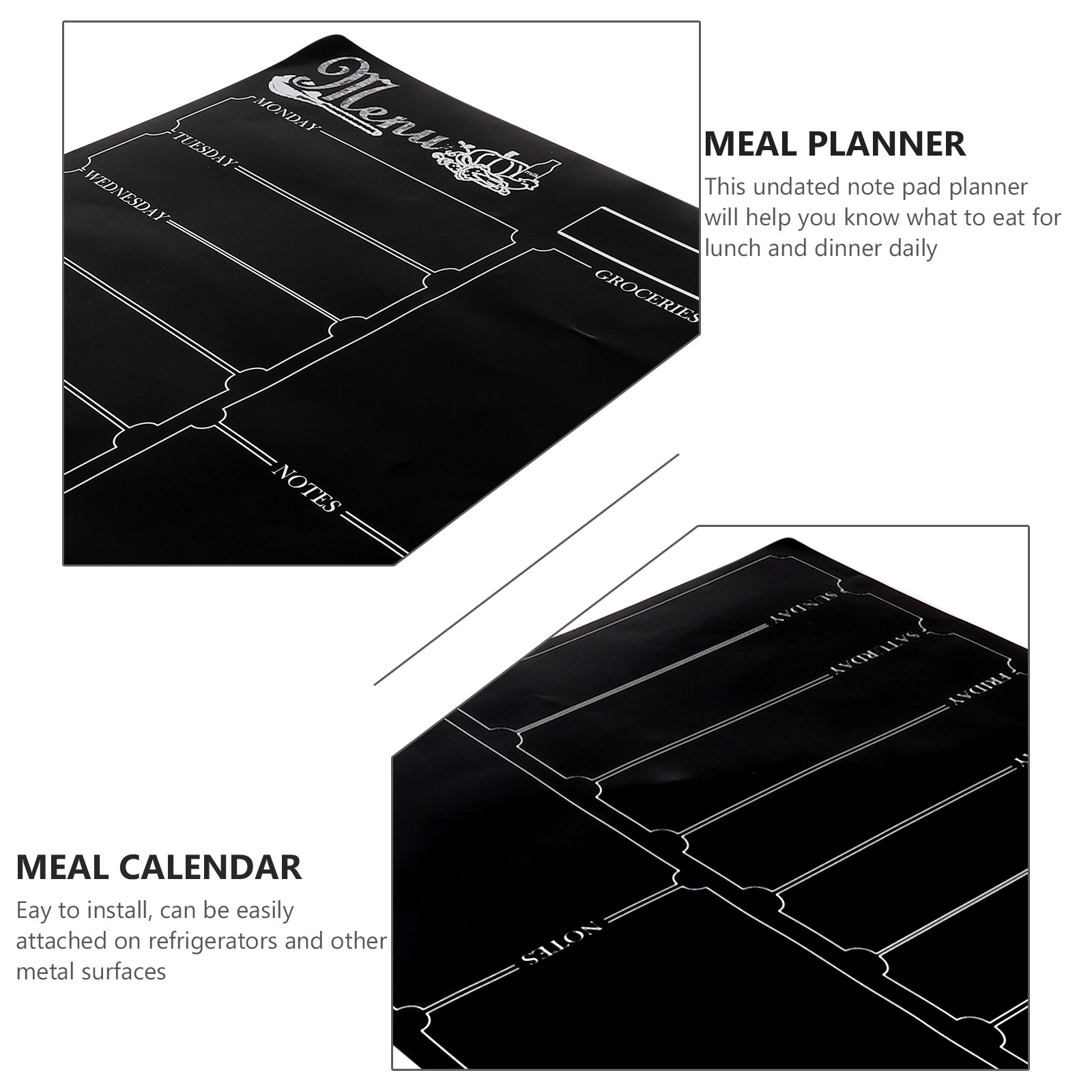لوحة تخطيط وجبات أسبوعية مغناط - مراجعة Meal Plan Notepad وسعره