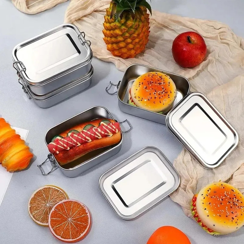 صندوق غداء من الفولاذ المقاوم  - مراجعة Meal Prep Lunch Boxes وسعره