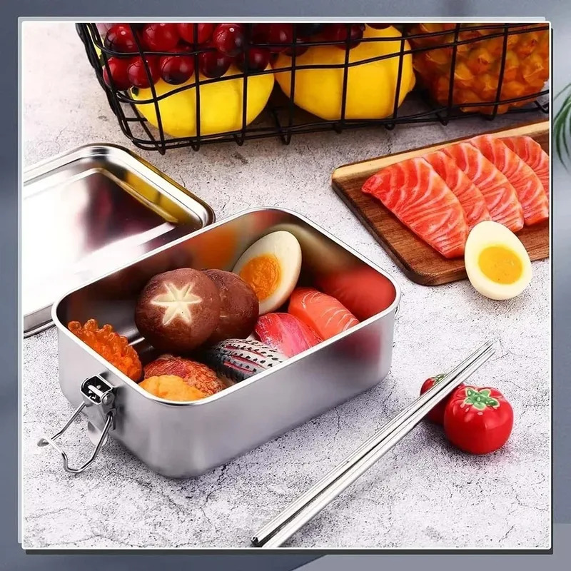 صندوق غداء من الفولاذ المقاوم  - مراجعة Meal Prep Lunch Boxes وسعره