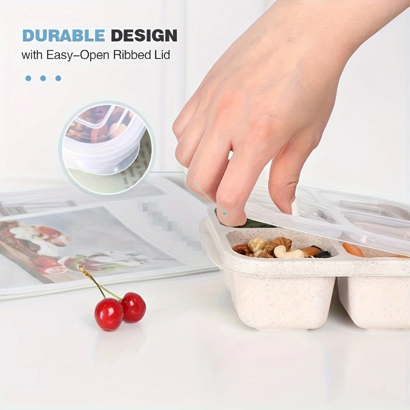 علبة طعام بنتو فاخرة مصنوعة من - مراجعة Meal Prep Lunch Boxes وسعره