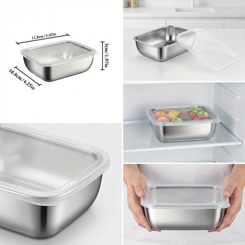 5 قطع من حاويات تخزين الطعام ا - مراجعة Meal Prep Lunch Boxes وسعره