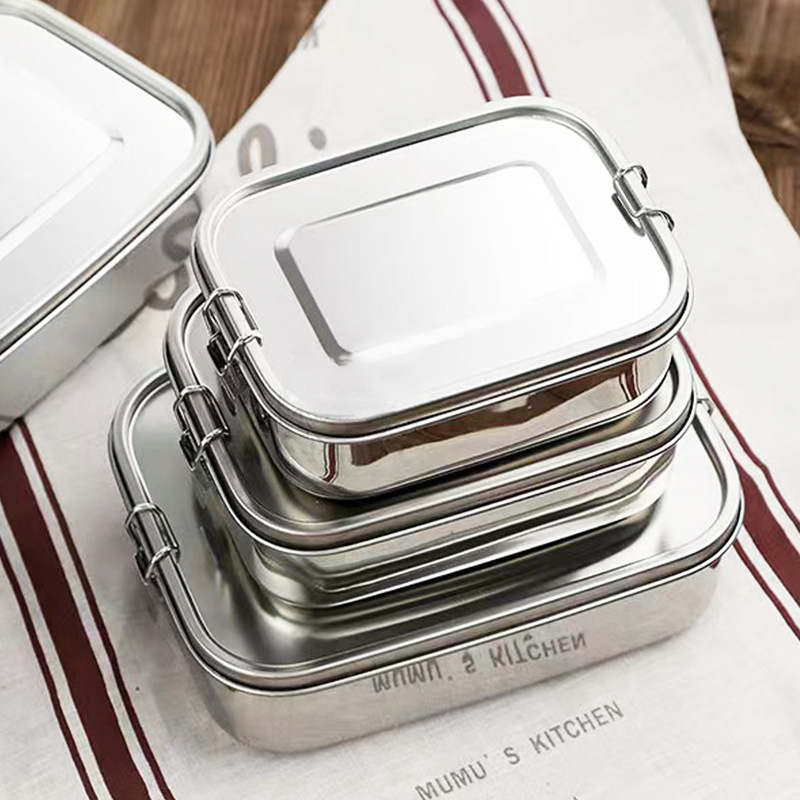 304 الفولاذ المقاوم للصدأ مربع - مراجعة Meal Prep Lunch Boxes وسعره