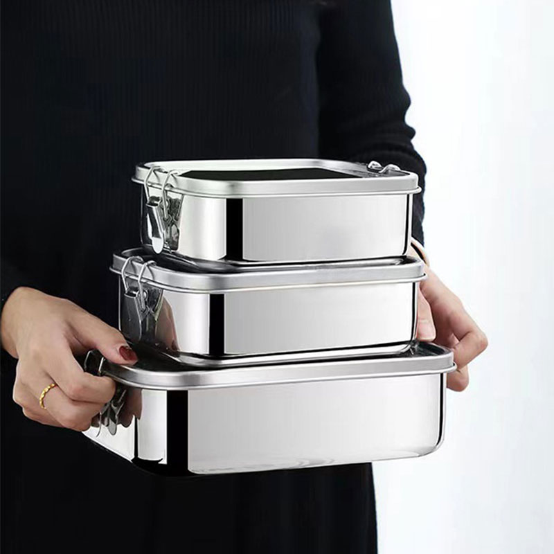 304 الفولاذ المقاوم للصدأ مربع - مراجعة Meal Prep Lunch Boxes وسعره
