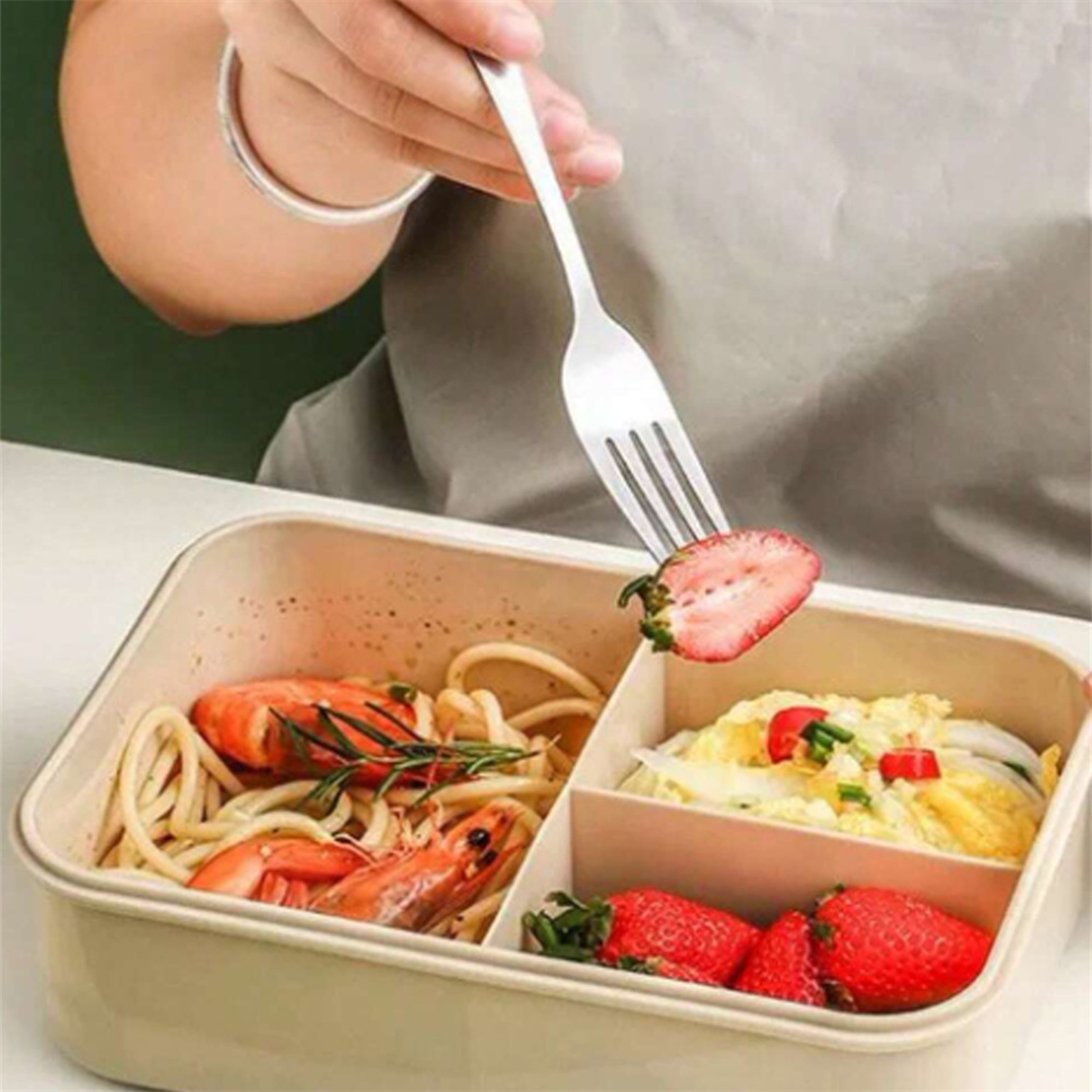 صندوق غداء 40.58 أونصة مع أوان - مراجعة Meal Prep Healthy Lunch وسعره